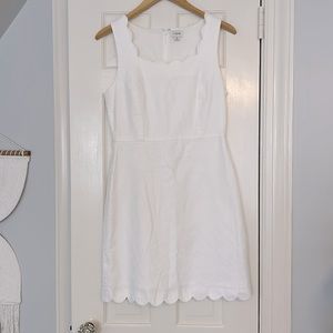 J Crew scalloped sundress